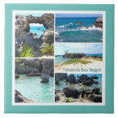Tobacco Bay Beach, Bermuda Fliese (Vorderseite)