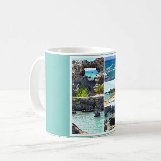 Tobacco Bay Beach, Bermuda Kaffeetasse (Vorderseite Links)