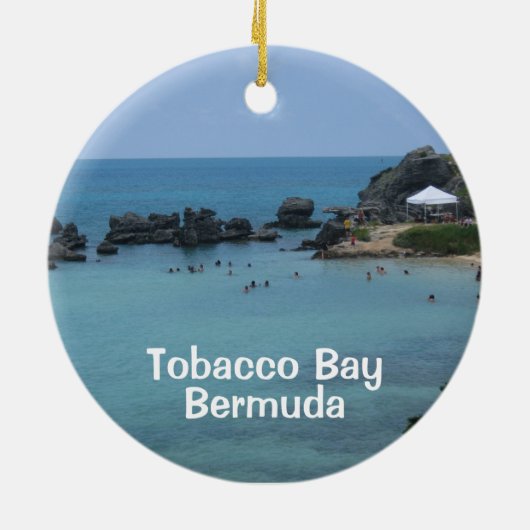 Tobacco Bay, Bermuda Keramikornament (Hinten)