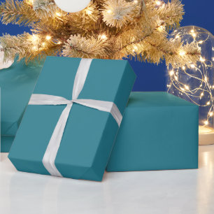 Tobacco Bay Ocean Blue Geschenkpapier