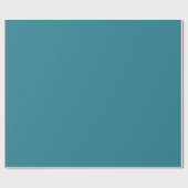 Tobacco Bay Ocean Blue Geschenkpapier (Flach)
