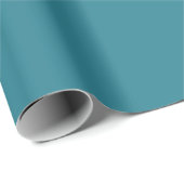 Tobacco Bay Ocean Blue Geschenkpapier (Rolleneckpunkt)