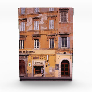 Tobacco Shop Perugia Poster Plaque Fotoblock