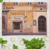 Tobacco Shop Perugia Poster Plaque iPad Air Cover Geschirrtuch (Gefaltet)