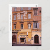 Tobacco Shop Perugia Poster Postkarte (Vorne/Hinten)