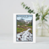 Tobadill - Samnaun Alpen Postkarte (Stehend Vorderseite)