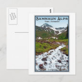 Tobadill - Samnaun Alpen Postkarte (Vorne/Hinten)