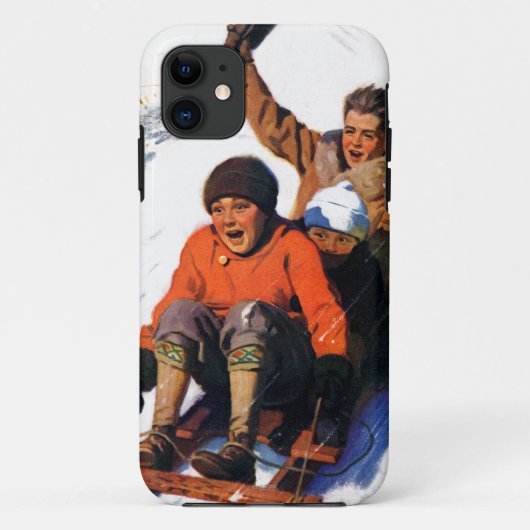 Tobagganing Case-Mate iPhone Hülle (Rückseite)