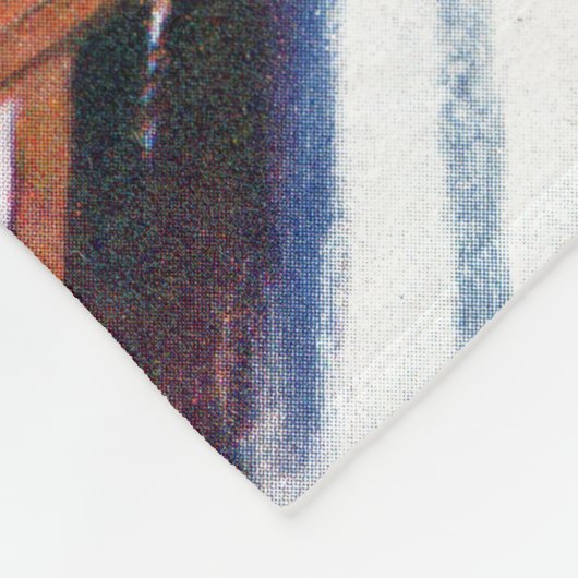 Tobagganing Fleecedecke (Ecke)