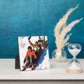 Tobagganing Fotoplatte (InSitu)