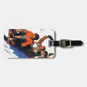 Tobagganing Gepäckanhänger (Vorderseite horizontal)