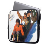 Tobagganing Laptopschutzhülle (Vorderseite Links)