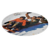 Tobagganing Schneidebrett (Ecke)