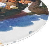 Tobagganing Schneidebrett (Ecke)