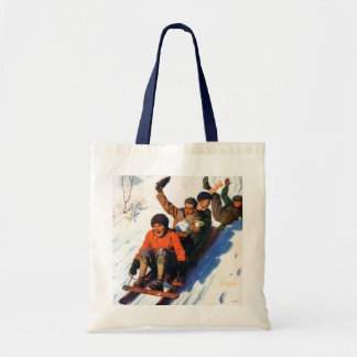 Tobagganing Tragetasche