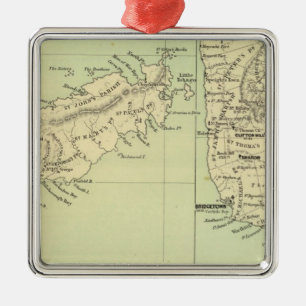 Tobago Barbados Ornament Aus Metall