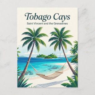 Tobago Cays Saint Vincent und die Grenadinen Postkarte
