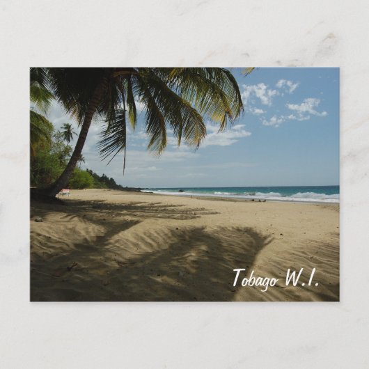 Tobago W.I. Postkarte (Vorderseite)
