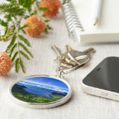 Tobasee, Indonesien landschaftliches Foto Schlüsselanhänger (Seite)