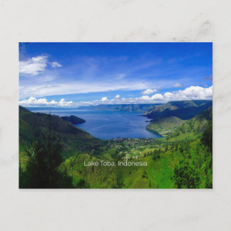 Tobasee, Sumatra, Indonesien Postkarte