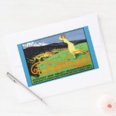 Tobelbad Rechteckiger Aufkleber (Umschlag)