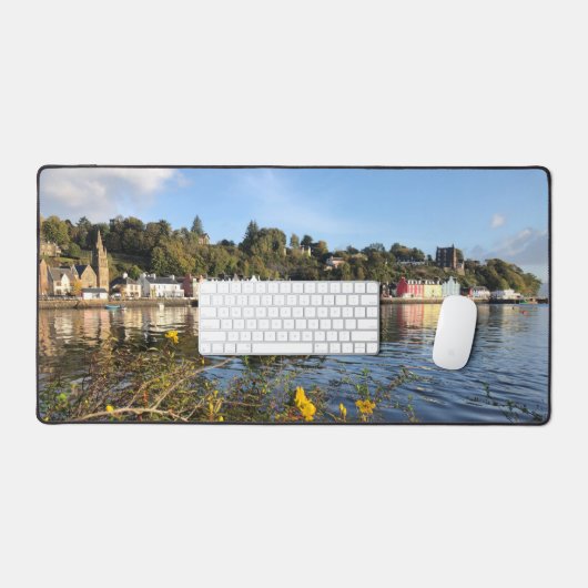 Tobermory, auf der Insel Mull, Schottland Schreibtischunterlage (Tastatur & Maus)