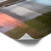 Tobermory Harbour Poster (Ecke)