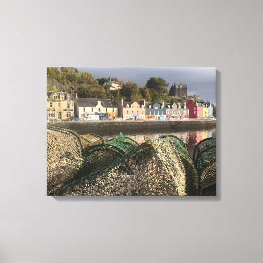Tobermory, Insel Mull, Schottland Landschaftlich Leinwanddruck (Vorderseite)