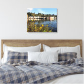Tobermory, Insel Mull, Schottland mit Blume Leinwanddruck (Insitu (Schlafzimmer))