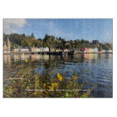 Tobermory, Insel Mull, Schottland mit Blume Schneidebrett (Vorderseite)