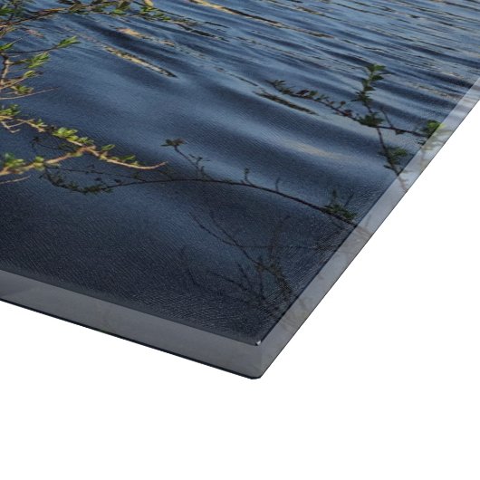 Tobermory, Insel Mull, Schottland mit Blume Schneidebrett (Ecke)