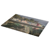 Tobermory, Insel Mull, Schottland. Schottische Sze Schneidebrett (Ecke)