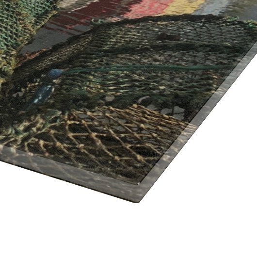 Tobermory, Insel Mull, Schottland. Schottische Sze Schneidebrett (Ecke)