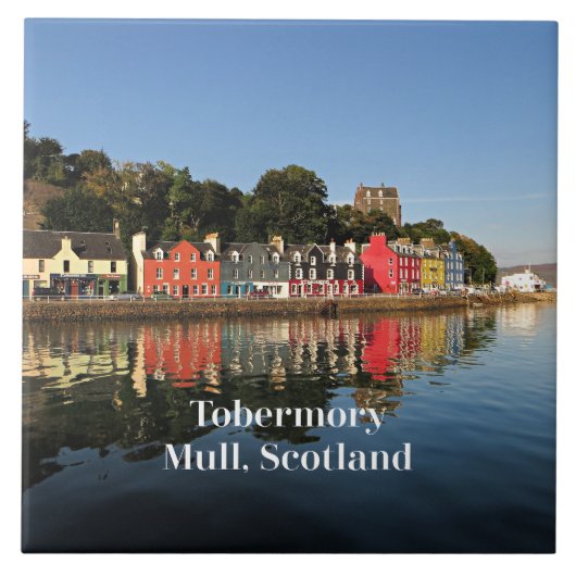 Tobermory, Mull, Schottland Fliese (Vorderseite)