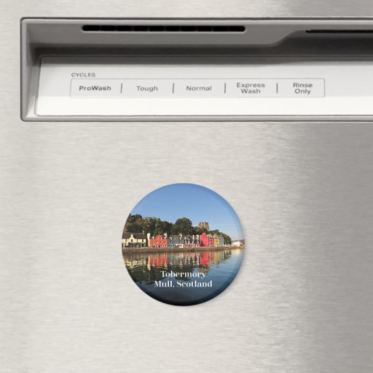 Tobermory, Mull, Schottland Magnet (In Situ (Geschirrspüler))