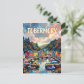 Tobermory Schottland Postkarte (Stehend Vorderseite)