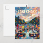 Tobermory Schottland Postkarte (Vorne/Hinten)