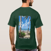 Toberue Island, Fidschi T-Shirt (Rückseite)