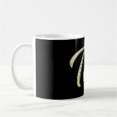 Tobi Name whitegold Tasse Teetasse Kaffeetasse (Links)
