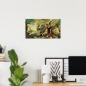 Tobias Fishing Poster (Heimbüro)