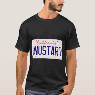 Tobias Funke Anustart A New Start Nummernschild T-Shirt