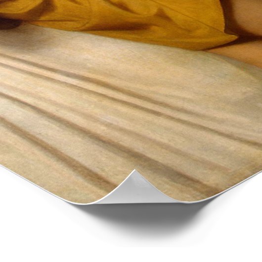 Tobias Sprichwort von Bouguereau zu seinem Vater Poster (Ecke)