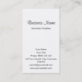 Tobias und das Erzengel-RAPHAEL - Titian Visitenkarte (Rückseite)