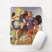 Tobias und der Engel von Andrea del Verrocchio Mousepad (Mit Mouse)