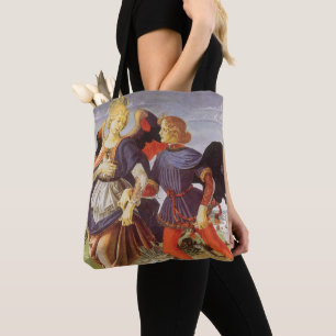 Tobias und der Engel von Andrea del Verrocchio Tasche