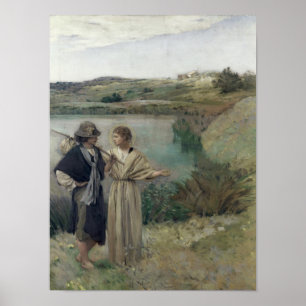 Tobias und der Erzengel Raphael Poster