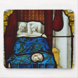 Tobias und Sarah im Bett Mousepad