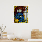 Tobias und Sarah im Bett Poster (Küche)