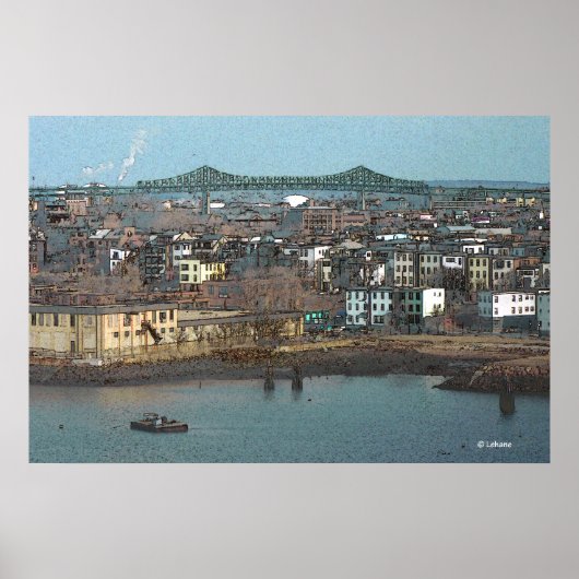 Tobin Bridge Rendering Poster (Vorne)