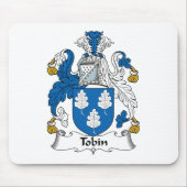 Tobin Familienwappen Mousepad (Vorne)